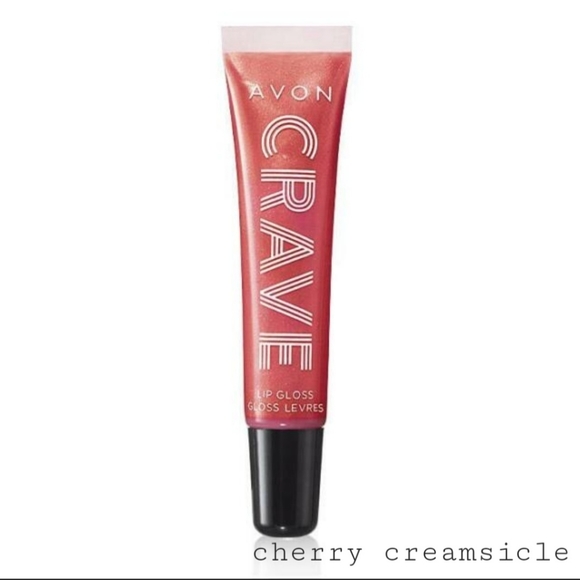 ⭐Host Pick⭐ Avon Crave Lip Gloss - Cherry Creamsicle - Picture 3 of 3